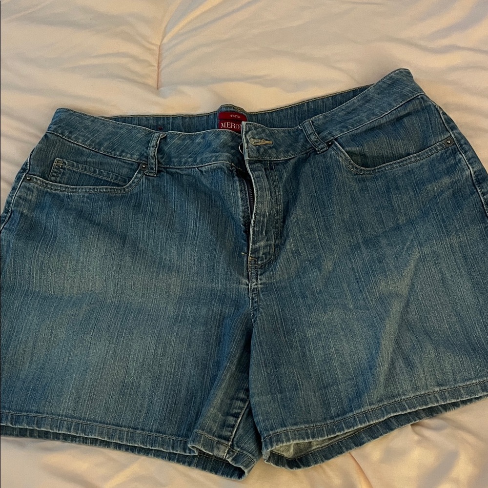 Merona Light Blue Denim Shorts
